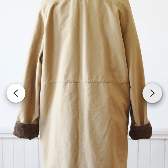 LL Bean Long Vintage Chore Jacket! Warm inner lining - Picture 6 of 7
